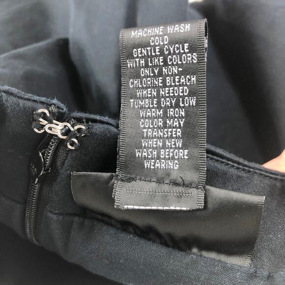 Style & Co Black Belted Simple Skort 8 - Picture 8 of 8